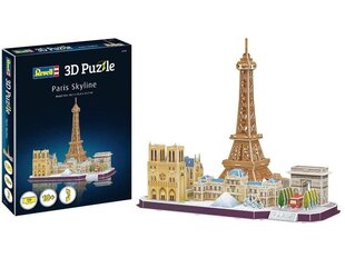 Revell - 3D Puzzle Paris Skyline, 00141 цена и информация | Пазлы | kaup24.ee