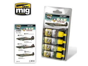 AMMO MIG - RAF WWII EARLY COLORS. AMIG7215 hind ja info | Kunstitarbed, voolimise tarvikud | kaup24.ee