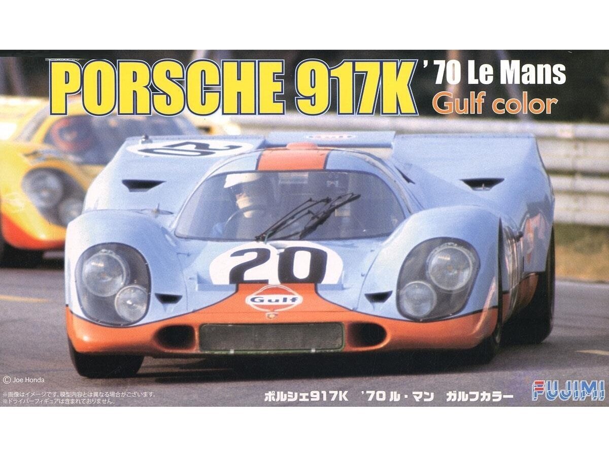 Fujimi - Porsche 917K '70 Le Mans Gulf Color, 1/24, 12613 цена и информация | Klotsid ja konstruktorid | kaup24.ee