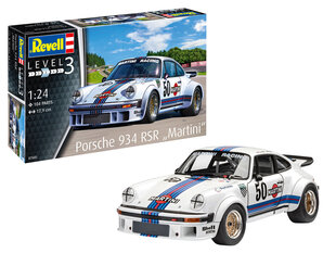 Revell - Porsche 934 RSR "Martini", 1/24, 07685 hind ja info | Klotsid ja konstruktorid | kaup24.ee