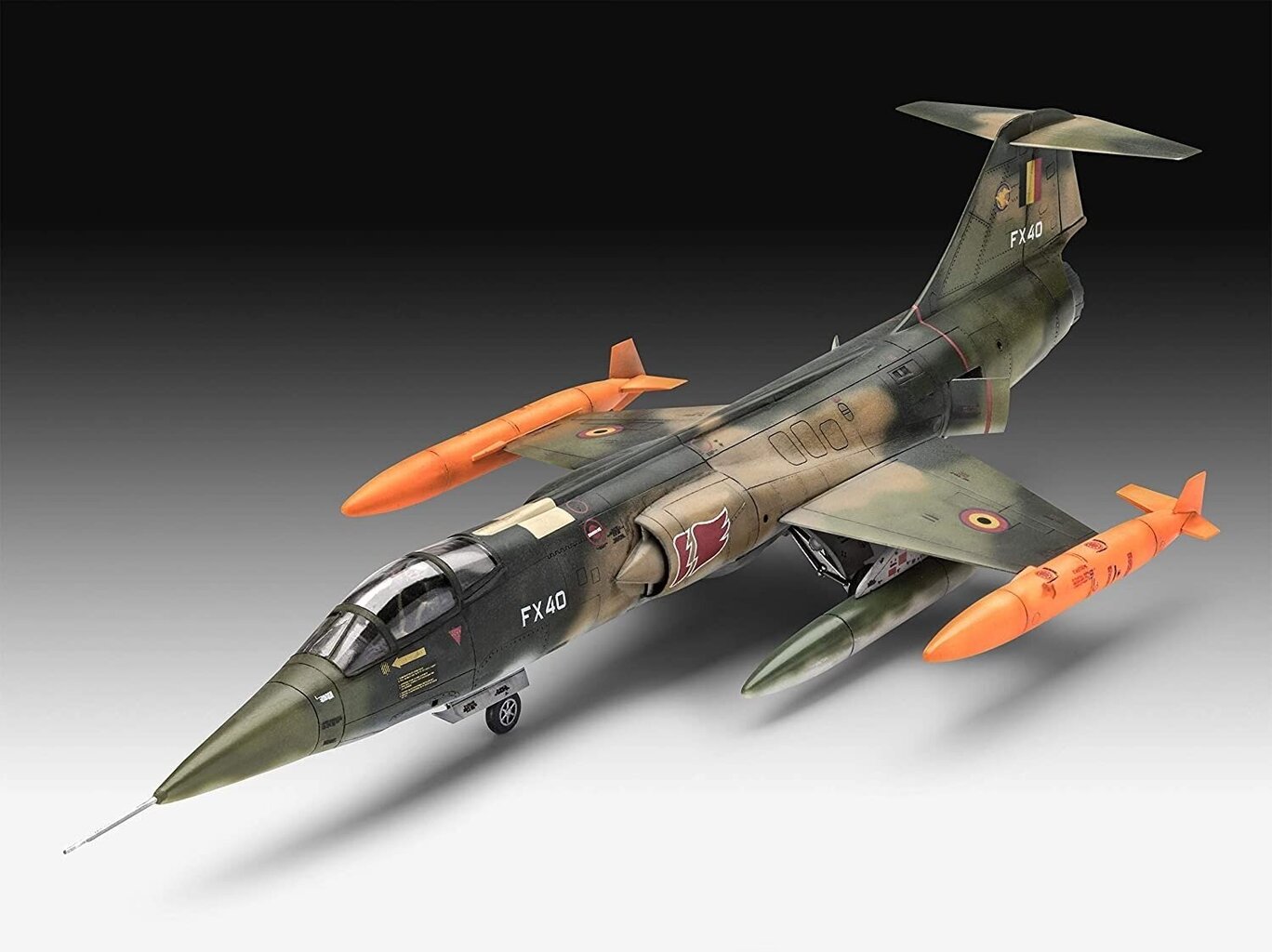 Revell - F-104 G Starfighter NL/B, 1/72, 03879 цена и информация | Klotsid ja konstruktorid | kaup24.ee