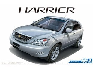 Aoshima - Toyota GSU30W Harrier 350Ｇ Premium L Package '06 (Lexus RX), 1/24, 05707 цена и информация | Конструкторы и кубики | kaup24.ee