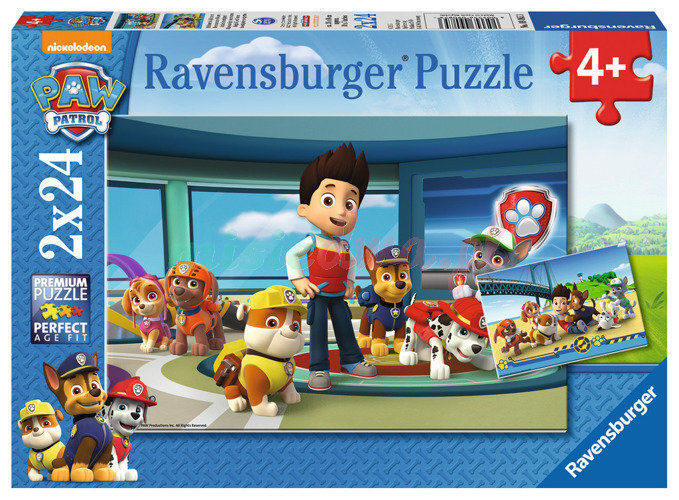 Pusle Ravensburger, 2 x 24 tk hind ja info | Pusled | kaup24.ee