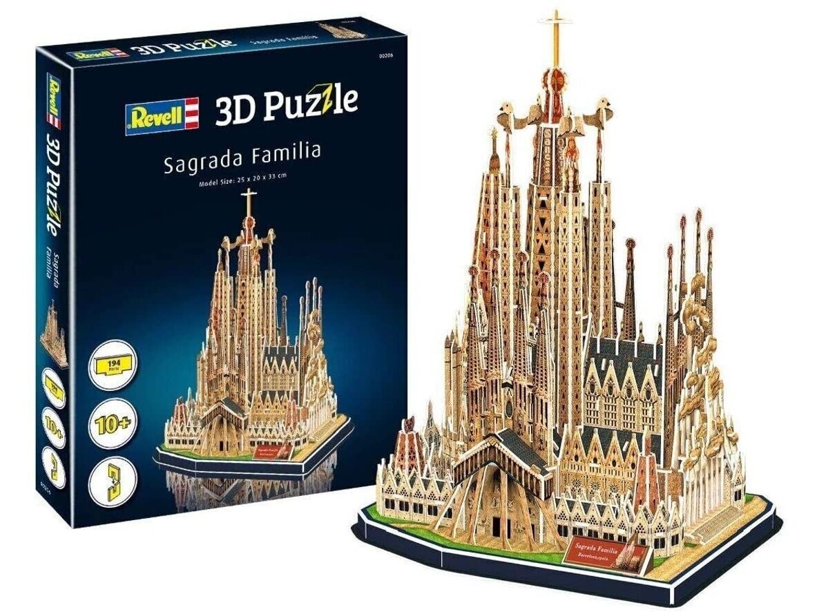 Revell - 3D Puzzle Sagrada Familia, 00206 цена и информация | Pusled | kaup24.ee