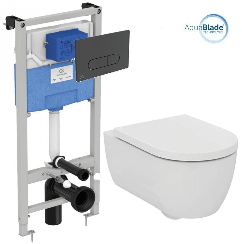 Seinale paigaldatav WC-poti komplekt Ideal Standard hind ja info | WС-potid | kaup24.ee