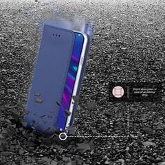 Перекидной чехол Moozy для Huawei Y6 2019 - Темно-синий магнитный откидной футляр с держателем для карт и подставкой цена и информация | Чехлы для телефонов | kaup24.ee