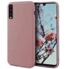 Силиконовый чехол Moozy Minimalist для Samsung A50, тонкий и матовый чехол из силикона TPU, роза бежевого цвета цена и информация | Чехлы для телефонов | kaup24.ee