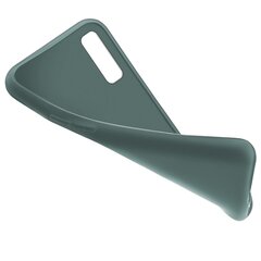 Силиконовый чехол Moozy Minimalist для Samsung A50, тонкий и матовый чехол из силикона TPU, серо-голубой цена и информация | Чехлы для телефонов | kaup24.ee
