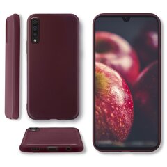 Силиконовый чехол Moozy Minimalist для Samsung A50, тонкий и матовый чехол из силикона TPU, винно-красный цена и информация | Чехлы для телефонов | kaup24.ee