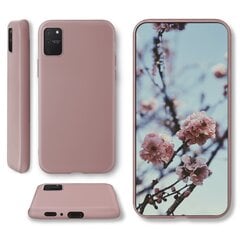 Moozy Minimalist Kerge Silikoonist Ümbris Samsung S10 Lite, Liiv Roosa – Matt Õhuke Pehme TPU Ümbris цена и информация | Чехлы для телефонов | kaup24.ee