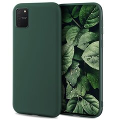 Силиконовый чехол Moozy Minimalist для Samsung S10 Lite, тонкий и матовый чехол из силикона TPU, темно-зеленый цена и информация | Чехлы для телефонов | kaup24.ee