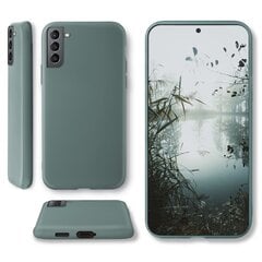 Силиконовый чехол Moozy Minimalist для Samsung S21, Samsung S21 5G, тонкий и матовый чехол из силикона TPU, серо-голубой цена и информация | Чехлы для телефонов | kaup24.ee