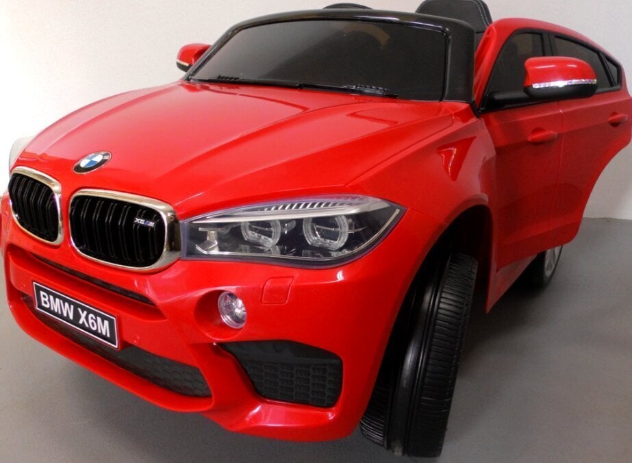 Laste elektriauto BMW X6M, punane цена и информация | Laste elektriautod | kaup24.ee