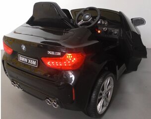 Laste elektriauto BMW X6M, must hind ja info | Laste elektriautod | kaup24.ee