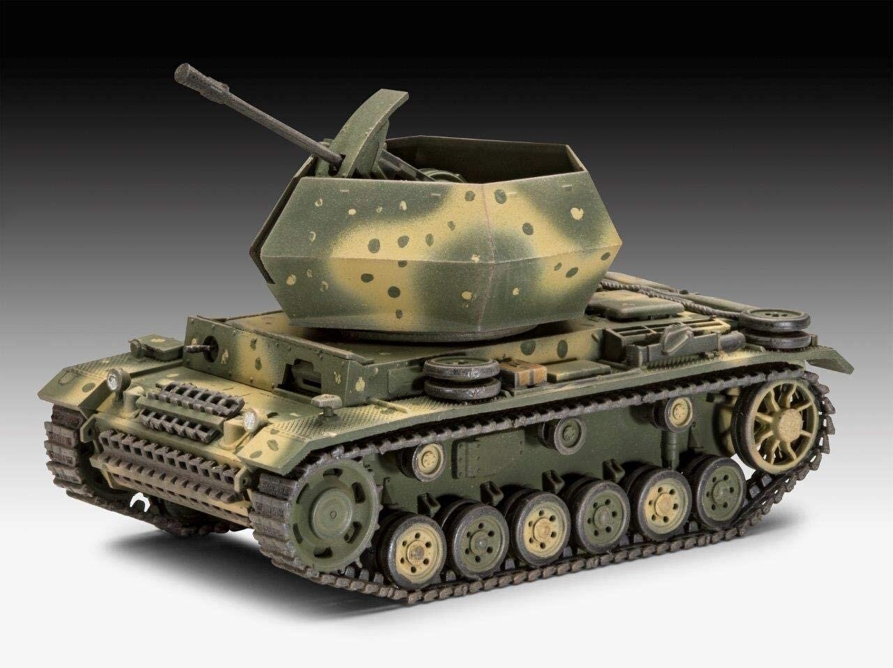 Revell - Flakpanzer III"Ostwind" (3,7 cm Flak 43), 1/72, 03286 hind ja info | Klotsid ja konstruktorid | kaup24.ee