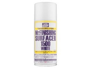Mr.Hobby - Mr.Finishing Surfacer 1500 White Spray teraga krunt, 170 ml, B-529 hind ja info | Kunstitarbed, voolimise tarvikud | kaup24.ee