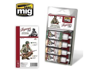 AMMO MIG - US FORCES UNIFORMS WWII. AMIG7022 hind ja info | Kunstitarbed, voolimise tarvikud | kaup24.ee