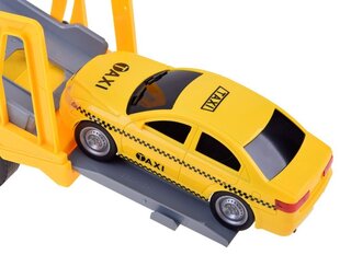 Suur veok veoautoga, kollast värvi hind ja info | Poiste mänguasjad | kaup24.ee