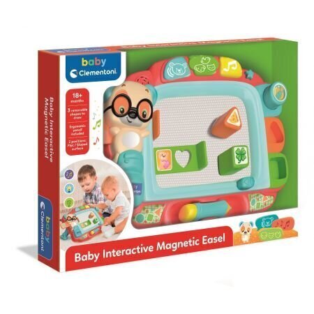 Interaktiivne magnetiline joonistustahvel tarvikutega Clementoni цена и информация | Imikute mänguasjad | kaup24.ee