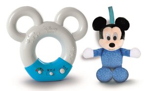 Muusikakarp öövalguse ja kaisukaga Clementoni Disney Baby Mickey hind ja info | Imikute mänguasjad | kaup24.ee