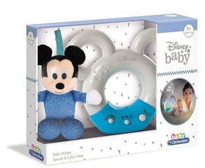 Muusikakarp öövalguse ja kaisukaga Clementoni Disney Baby Mickey цена и информация | Игрушки для малышей | kaup24.ee