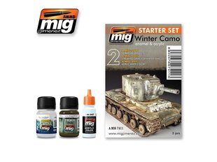 AMMO MIG - WINTER CAMO SET - STARTER SET. AMIG7411 hind ja info | Kunstitarbed, voolimise tarvikud | kaup24.ee