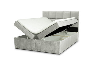 Кровать Ropez Flip 200x200cm, светло-серая цена и информация | Кровати | kaup24.ee