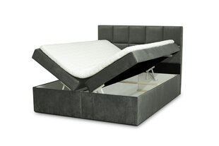Кровать Ropez Flip 160x200см, серого цвета цена и информация | Кровати | kaup24.ee