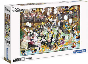 Головоломка Clementoni Disney Gala 36525 Праздник Диснея, 6000 д. цена и информация | Пазлы | kaup24.ee