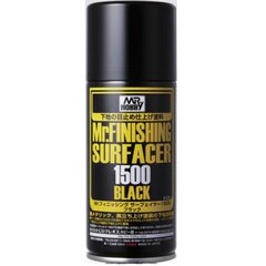 Mr.Hobby - Mr. Finishing Surfacer Acer 1500 Black teraga krunt, 170 ml, B-526 hind ja info | Kunstitarbed, voolimise tarvikud | kaup24.ee