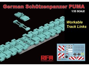 Rye Field Model - Saksa Schutzenpanzer PUMA töötavate rööbasteedega, 1/35, RFM-5021 цена и информация | Конструкторы и кубики | kaup24.ee