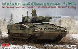 Rye Field Model - German Schutzenpanzer PUMA, 1/35, RFM-5021 цена и информация | Конструкторы и кубики | kaup24.ee