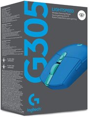 Logitech G305, синий цена и информация | Мыши | kaup24.ee