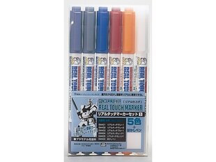 Набор маркеров Mr.Hobby - Gundam Marker Real Touch Marker Set 1, GMS-112 цена и информация | Принадлежности для рисования, лепки | kaup24.ee