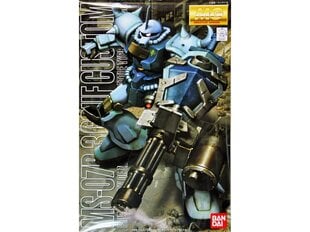 Сборная пластиковая модель Bandai - MG MS-07B-3 Gouf Custom, 1/100, 61575 цена и информация | Конструкторы и кубики | kaup24.ee