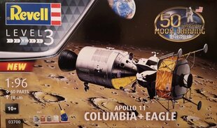 Revell - Apollo 11 Columbia & Eagle Model Set, 1/96, 03700 hind ja info | Klotsid ja konstruktorid | kaup24.ee