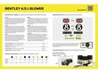 Heller - Bentley 4.5 L Blower mudeli komplekt, 1/24, 56722 hind ja info | Klotsid ja konstruktorid | kaup24.ee