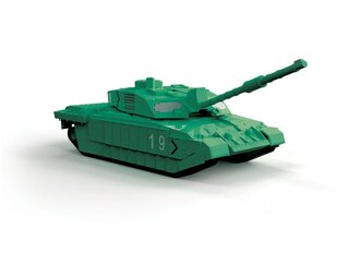 Конструктор Airfix - QUICK BUILD Challenger Tank Green, J6022 цена и информация | Конструкторы и кубики | kaup24.ee
