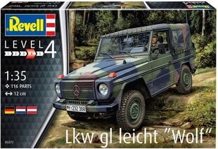 Revell - Lkw gl leicht "Wolf", 1/35, 03277 цена и информация | Конструкторы и кубики | kaup24.ee