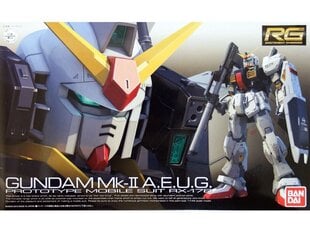 Сборная пластиковая модель Bandai - RG Gundam Mk-II A.E.U.G., 1/144, 61598 цена и информация | Конструкторы и кубики | kaup24.ee
