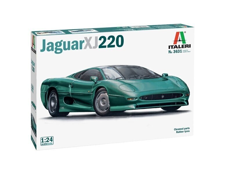 Italeri - Jaguar XJ 220, 1/24, 3631 цена и информация | Klotsid ja konstruktorid | kaup24.ee