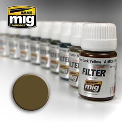 AMMO MIG - BROWN FOR DESERT YELLOW, 35ml, 1504 цена и информация | Принадлежности для рисования, лепки | kaup24.ee