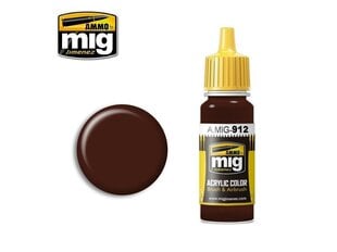 AMMO MIG - RED BROWN SHADOW, 17ml. 0912 hind ja info | Kunstitarbed, voolimise tarvikud | kaup24.ee