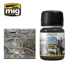 AMMO MIG - ENGINE GRIME, 35ml, 1407 hind ja info | Kunstitarbed, voolimise tarvikud | kaup24.ee