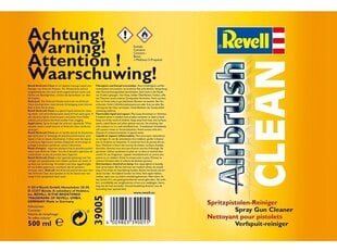 Очиститель для аэрографа Revell, 500 мл, 39005 цена и информация | Принадлежности для рисования, лепки | kaup24.ee