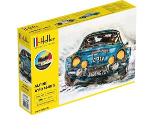 Heller - Starter Set Alpine A110 1600 S Starter Set mudeli komplekt, 1/24, 56745 hind ja info | Klotsid ja konstruktorid | kaup24.ee
