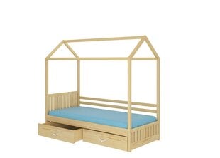 Voodi ADRK Furniture Rose 80x190 cm, helepruun hind ja info | Lastevoodid | kaup24.ee