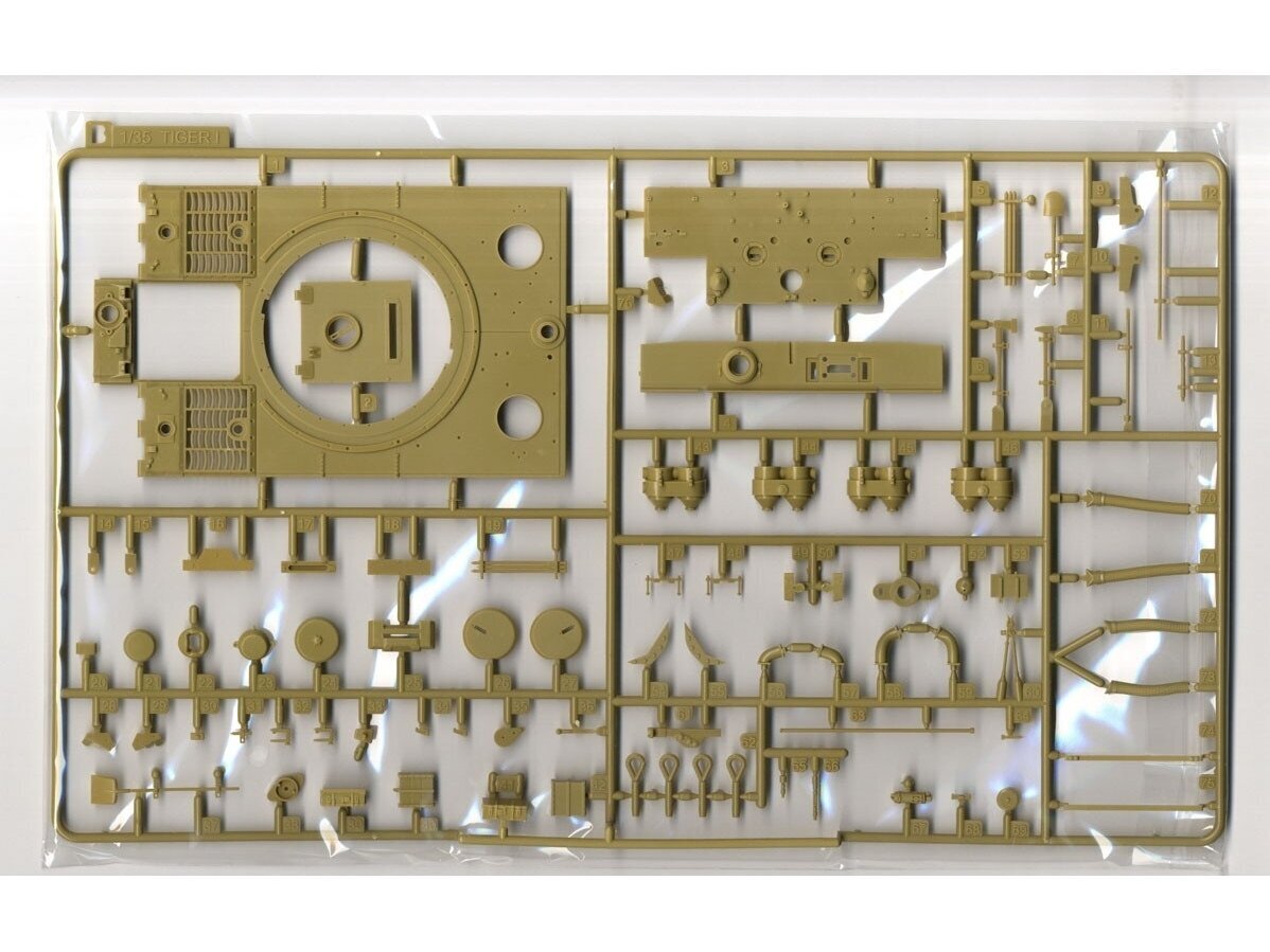 Rye Field Model - Sd.Kfz. 181 Pz.kpfw.VI Ausf. E Tiger I Late Production, 1/35, RFM-5015 цена и информация | Klotsid ja konstruktorid | kaup24.ee