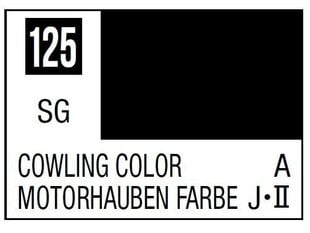 Краска Mr.Hobby - Mr.Color C-125 черная, 10 мл цена и информация | Принадлежности для рисования, лепки | kaup24.ee