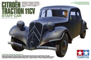 Tamiya - Citroen Traction 11CV, 1/35, 35301 цена и информация | Конструкторы и кубики | kaup24.ee